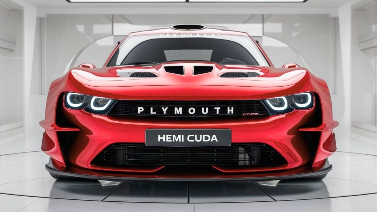 2026 Plymouth HEMI Cuda Reborn
